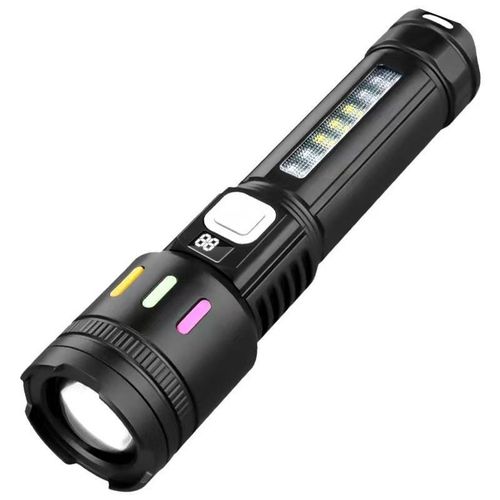 Lampe Torche LED Rechargeable Multifonction Avec Ecran Digital